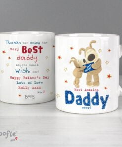 Personalised Boofle Most Amazing Daddy Mug