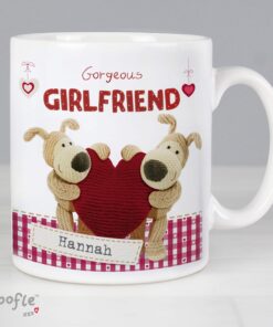 Personalised Boofle Shared Heart Mug