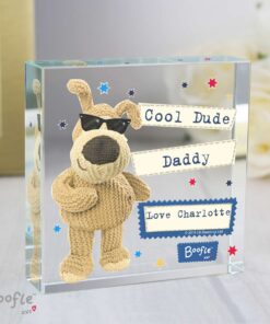 Personalised Boofle Stars Large Crystal Token