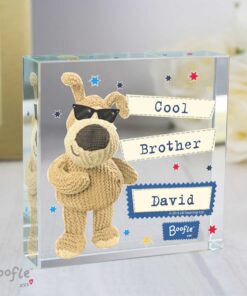 Personalised Boofle Stars Large Crystal Token