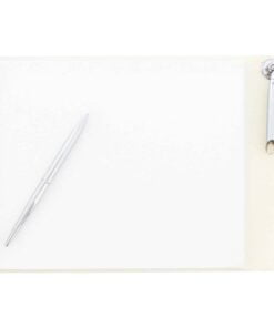 Personalised Boofle Wedding Hardback Guest Book & Pen