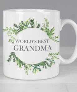 Personalised Botanical Mug