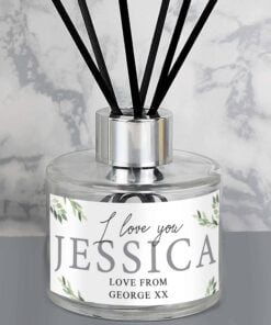 Personalised Botanical Reed Diffuser