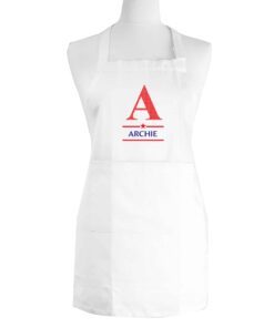 Personalised Boys Initial Children’s Apron