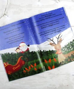 Personalised Boys “It’s Christmas” Story Book, Featuring Santa and his Elf Jingles