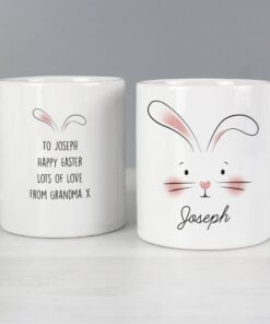 Personalised Bunny Features Mug