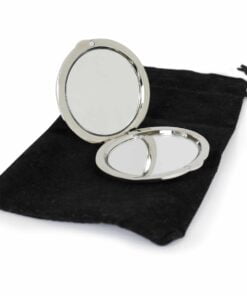 Personalised Butterfly Swirl Compact Mirror