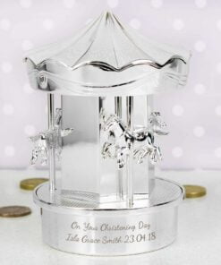 Personalised Carousel Money Box