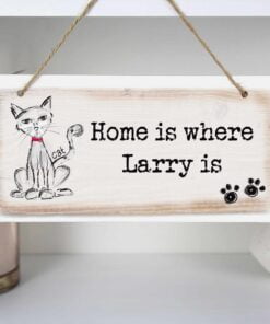 Personalised Cat Wooden Sign