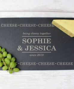Personalised Cheese Cheese Cheese Slate Cheese Board