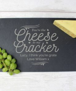 Personalised Cheese To My Cracker Slate Cheese Board