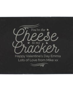 Personalised Cheese To My Cracker Slate Cheese Board