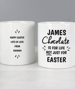 Personalised Chocolate Is For Life Mug