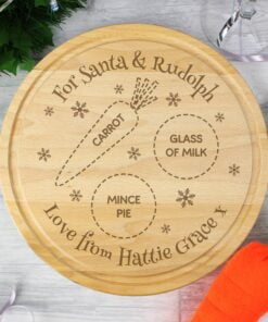 Personalised Christmas Eve Mince Pie Board