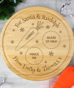 Personalised Christmas Eve Mince Pie Board