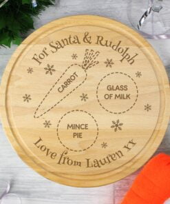 Personalised Christmas Eve Mince Pie Board