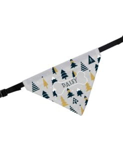 Personalised Christmas Tree Dog Bandana