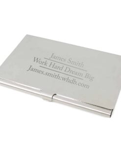 Personalised Classic Business Card Holder