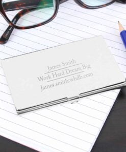 Personalised Classic Business Card Cases