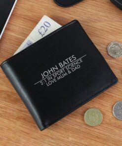 Personalised Classic Leather Wallet