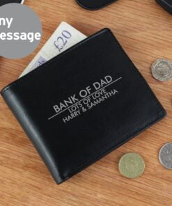 Personalised Classic Leather Wallet