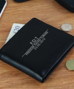 Personalised Classic Leather Wallet