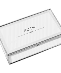 Personalised Classic Mirrored Jewellery Box
