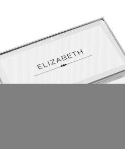 Personalised Classic Mirrored Jewellery Box