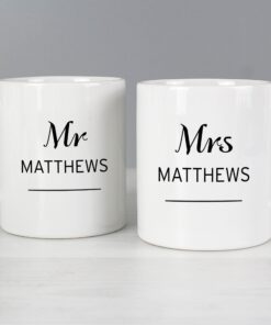Personalised Classic Mug Set