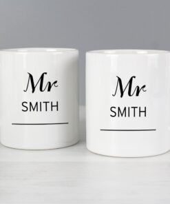 Personalised Classic Mug Set