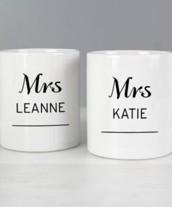 Personalised Classic Mug Set