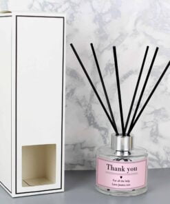 Personalised Classic Pink Reed Diffuser