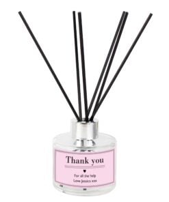 Personalised Classic Pink Reed Diffuser