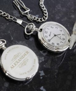 Personalised Classic Pocket Fob Watch