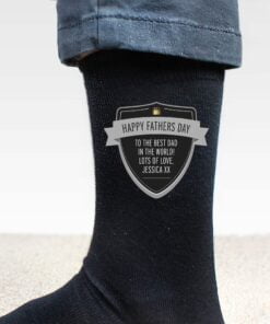 Personalised Classic Shield Men’s Socks