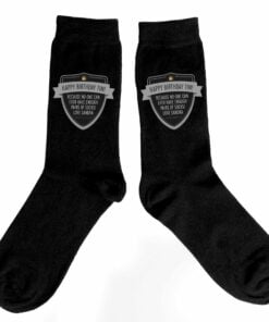Personalised Classic Shield Men’s Socks