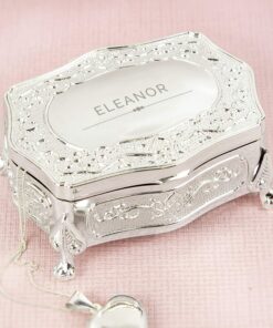Personalised Classic Small Antique Trinket Box