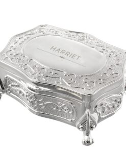 Personalised Classic Small Antique Trinket Box