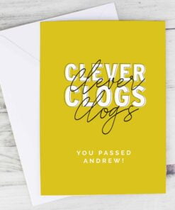 Personalised Clever Clogs Card
