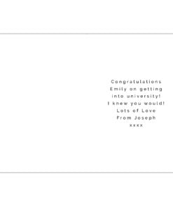 Personalised Clever Clogs Card