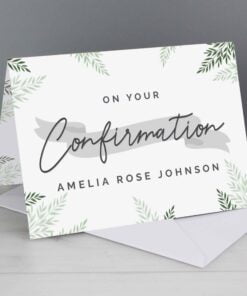 Personalised Confirmation Card