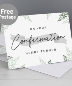 Personalised Confirmation Card