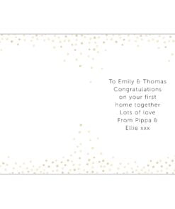 Personalised Congratulations Card