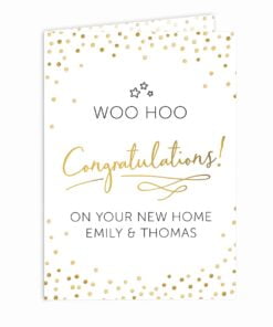 Personalised Congratulations Card