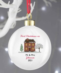 Personalised Cosy Christmas Bauble