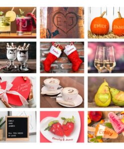 Personalised Couples Desk Calendar