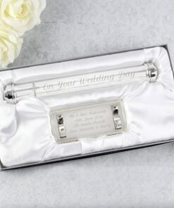 Personalised Cross Certificate Holder