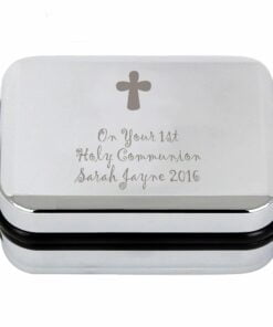 Personalised Cross Necklace and Box