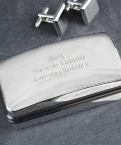 Personalised Cufflink Box