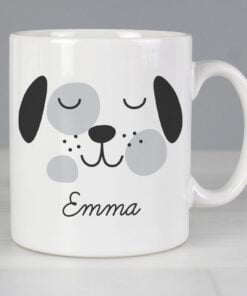 Personalised Cute Dog Face Mug